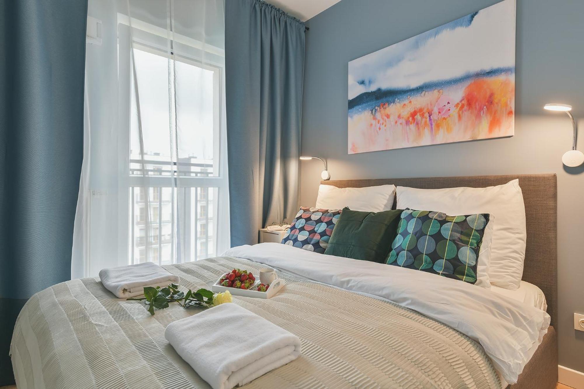 Okecie Airport Studio Bakalarska 2 P&O Serviced Apartments Варшава Экстерьер фото